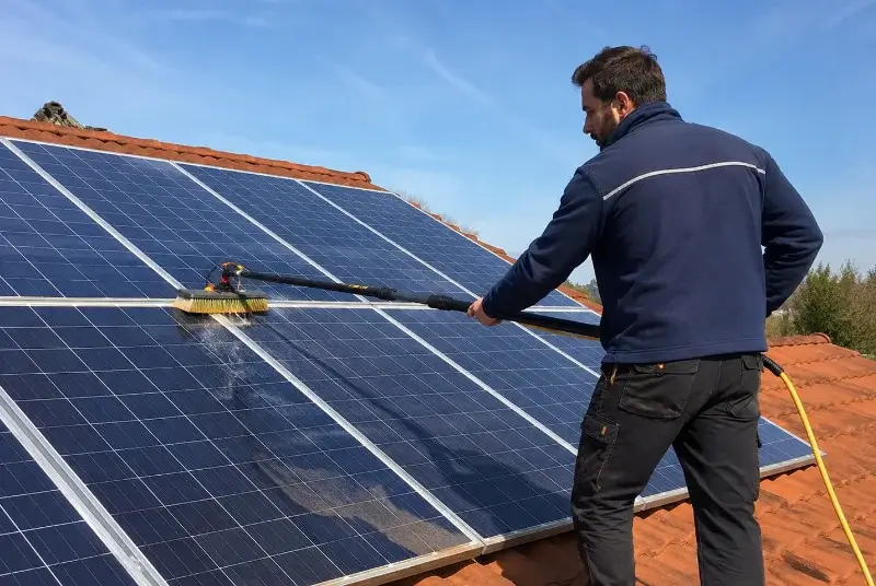 Nettoyage et entretien de panneaux solaires à Rognac