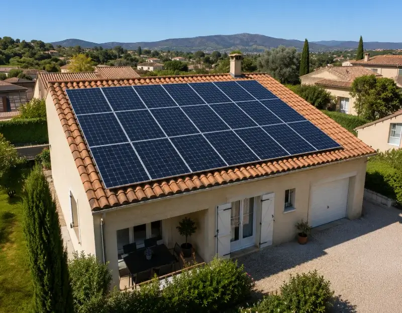 Prime à l'autoconsommation panneaux solaires Rognac — aide financière de l'État